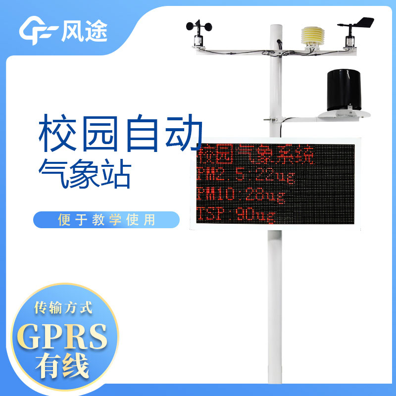 校園自動氣象站具備哪些基本功能呢？
